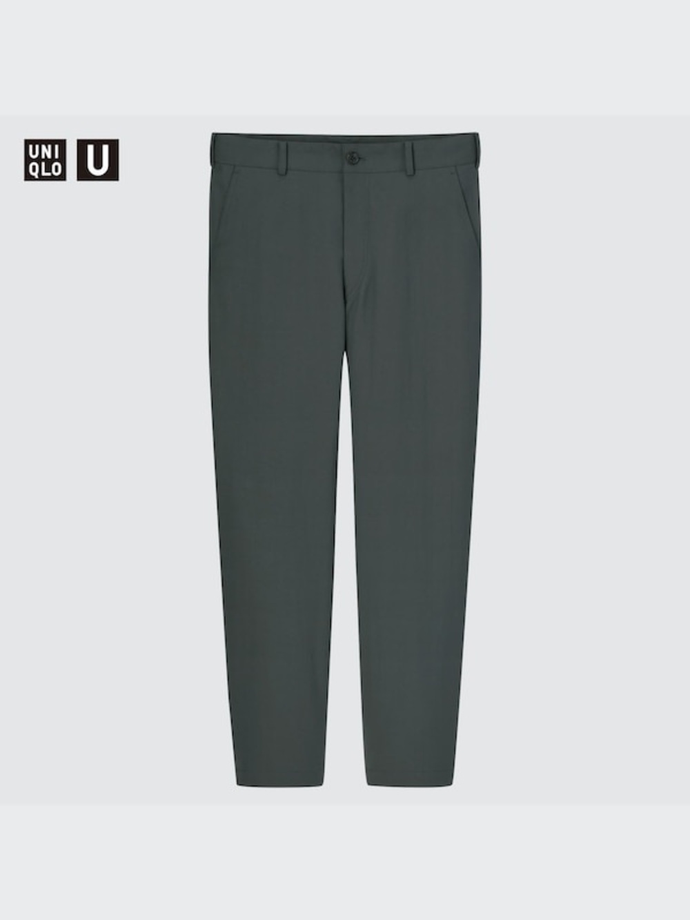Uniqlo U Wide-Fit Tapered Pants - 32 - Dark Gray - Like New